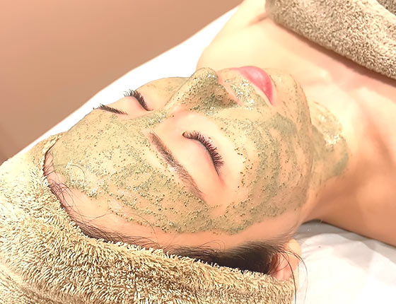 マイルドなハーブピーリング